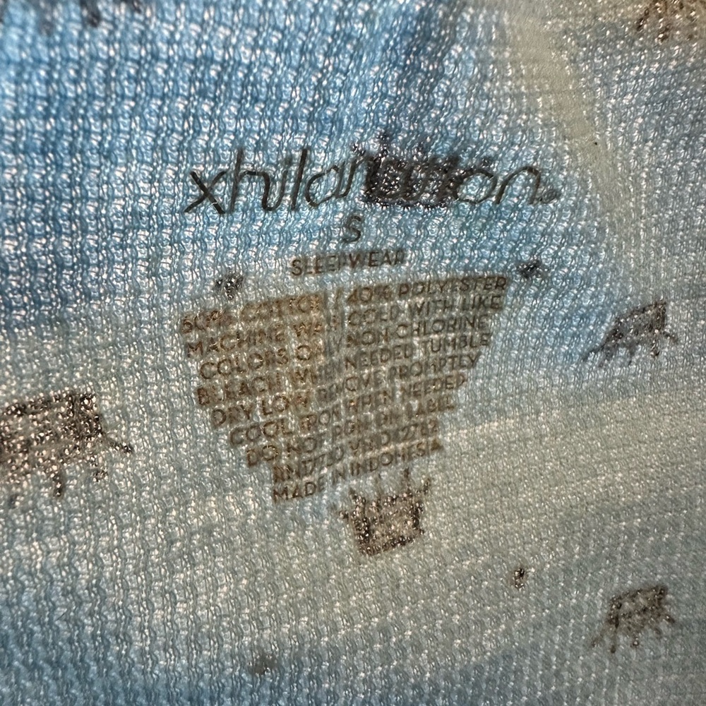 Xhilaration Blue Princess Crown Print Cami Sleepwear Tank, Size S - Picture 6 of 6
